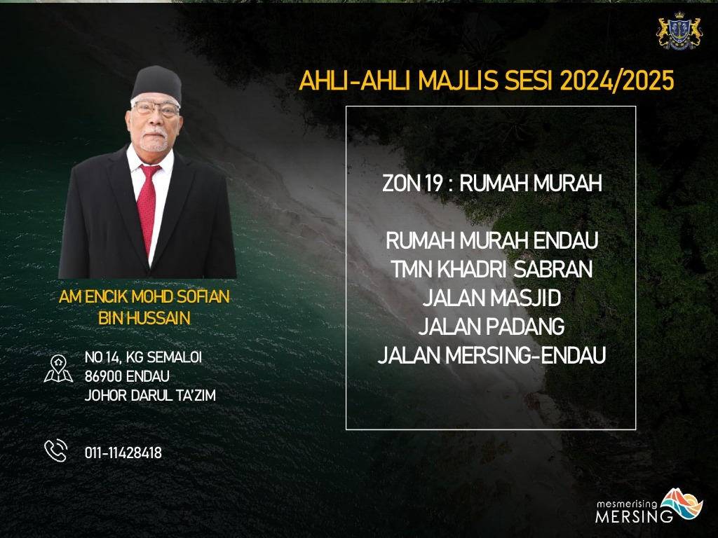 Profil Ahli Majlis Zon 19